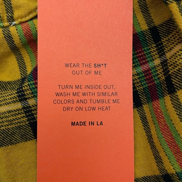 REVOLVE La Detresse The Emperor Aries Beach Flannel - NWT - Picture 9 of 9